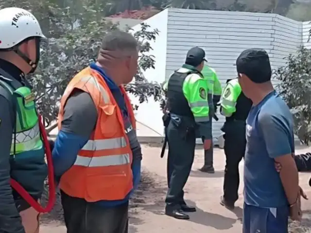 Caen ladrones que intentaban robar vivienda en construcción en Surco: usaron a menor como “campana”