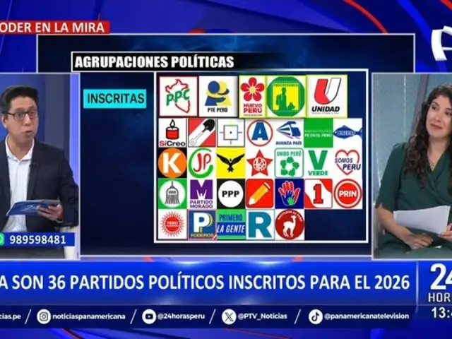 Elecciones 2026: 36 partidos políticos se preparan para la contienda electoral