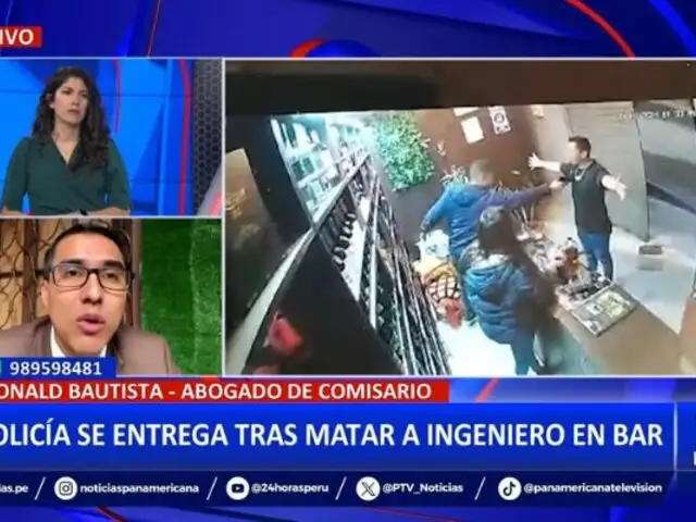 Abogado de policía que mató a ingeniero: "Ellos son amigos de hace mucho tiempo"