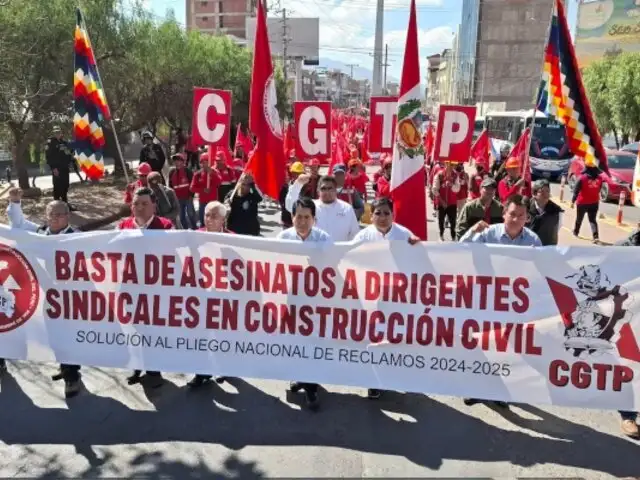 Paro de trabajadores de construcción civil afectaría obras como el nuevo aeropuerto Jorge Chávez