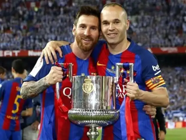 Andrés Iniesta anuncia su retiro del fútbol y Messi le dedica emotivo mensaje: “la pelota te va a extrañar”