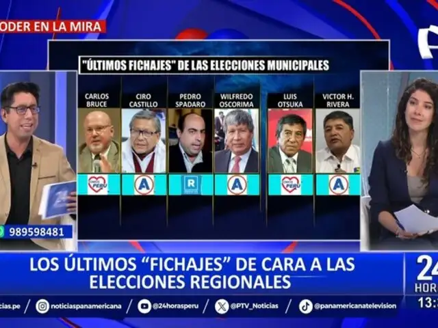 Los últimos fichajes de cara a las Elecciones regionales y municipales