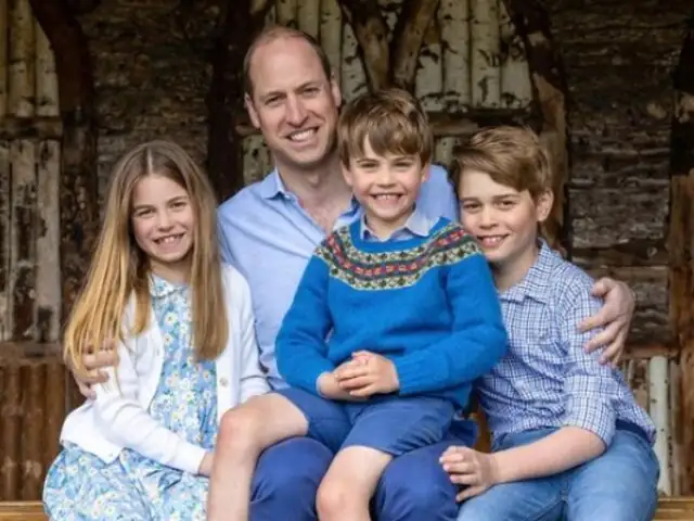 El Príncipe William revela que sus hijos enfrentan dificultades escolares