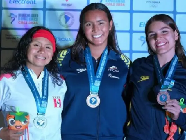 Perú gana 13 medallas en el Sudamericano de Deportes Acuáticos Cali 2024