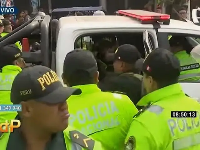 Paro en Jicamarca: al menos tres detenidos tras enfrentamientos entre policías y manifestantes