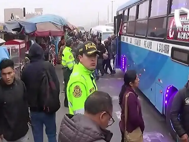 Retorno a la normalidad en Puente Nuevo: hay más afluencia de buses y se mantiene presencia policial