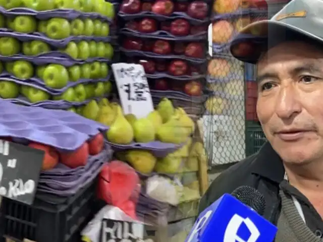 Tras parar un día: Mercado de Frutas en La Victoria reabre sus puertas con poca afluencia de público