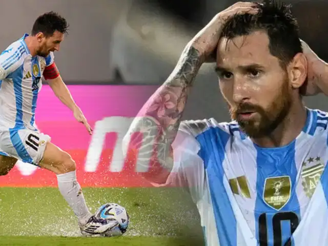 Lionel Messi por el estado de la cancha en Venezuela: “No se puede jugar así”