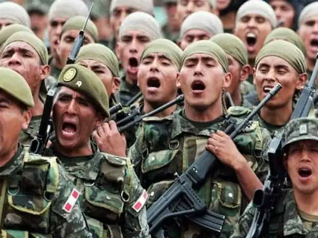 Congreso: proyecto busca imponer servicio militar obligatorio para jóvenes que no trabajan ni estudian