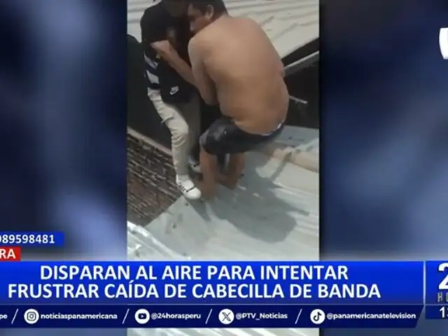 Con disparos al aire: Capturan a cabecilla de banda criminal en Piura