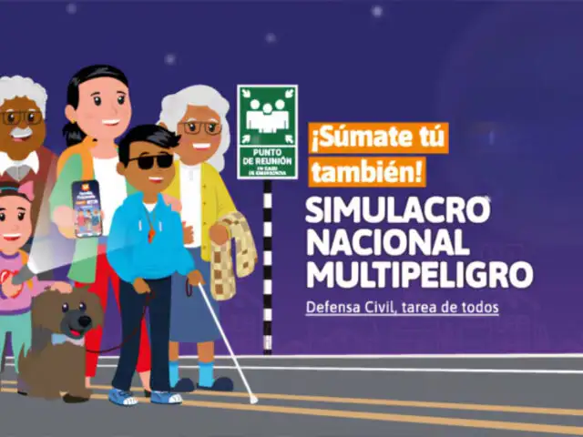 ¿Cuándo y a qué hora se realizará el Tercer Simulacro Nacional de Sismo Multipeligro 2024 en Perú?