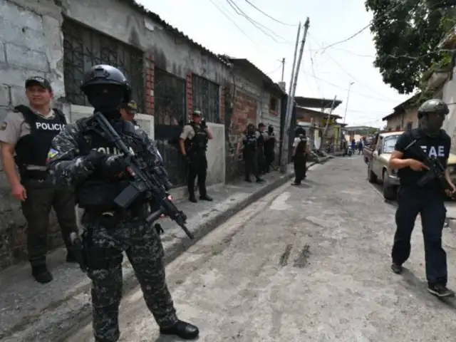 Nueva masacre en Ecuador: siete muertos tras enfrentamiento entre bandas criminales