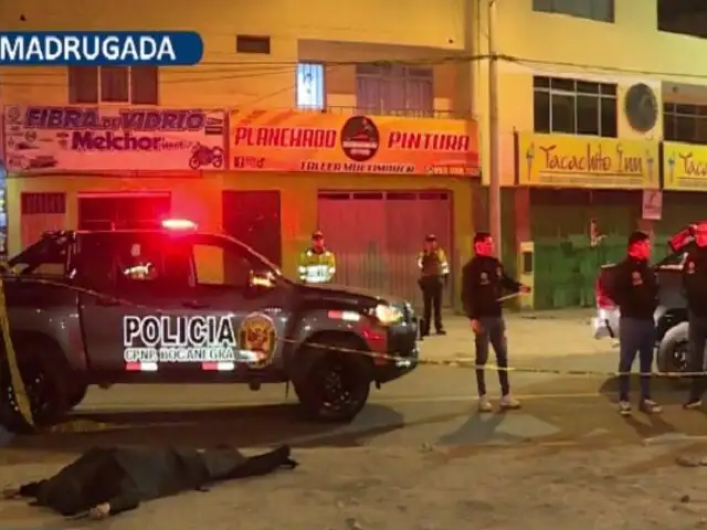 Acabaron con su vida de ocho balazos: asesinan a vigilante en San Martín de Porres