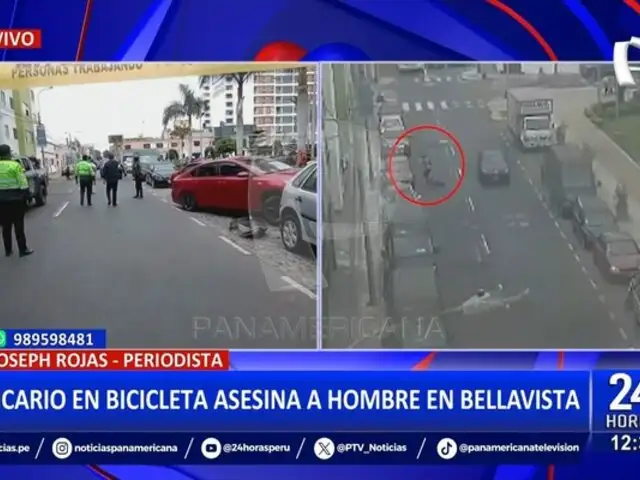 Terror en Bellavista: sicario a bordo de una bicicleta asesina a joven a plena luz del día