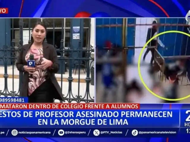 Crimen en Ate: Restos de profesor asesinado en colegio permanecen en la Morgue de Lima