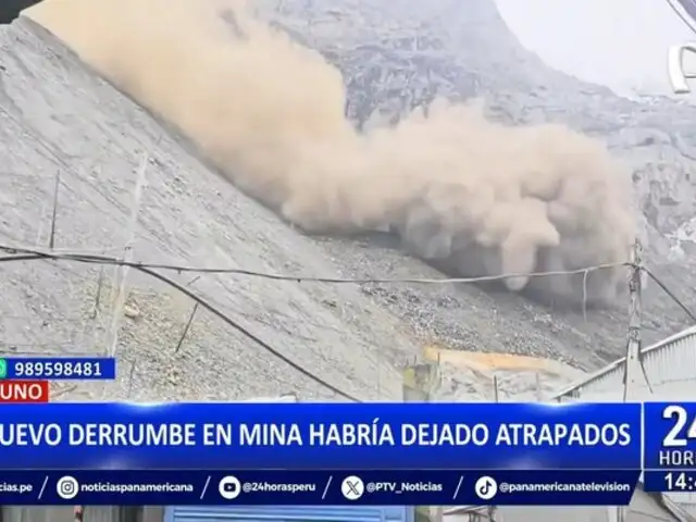 Puno: Nuevo derrumbe en mina habría dejado atrapados