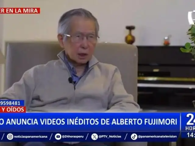 Keiko Fujimori anuncia videos inéditos de su padre antes de su fallecimiento