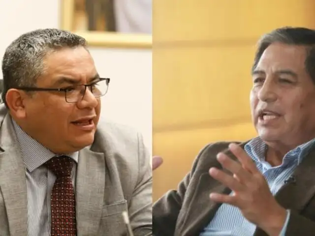 Ministro Santiváñez responde a Pedro Yaranga: "Lo que opine me tiene sin cuidado"