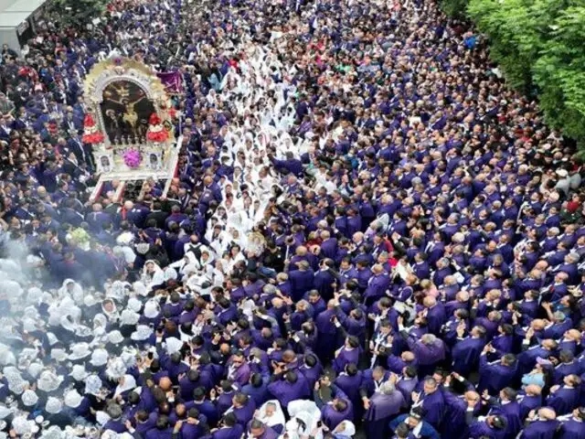 Señor de los Milagros 2024: conoce la ruta y horario de la procesión del 18 de octubre