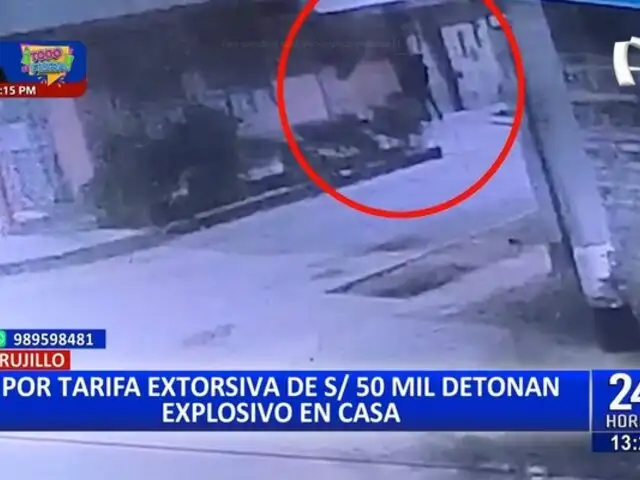 ¡Preocupante! Aumentan los ataques con explosivos en Trujillo