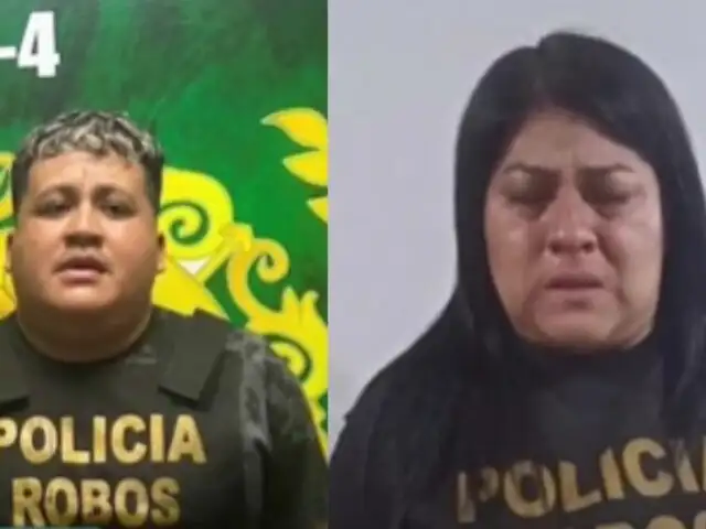 Pareja de presuntos ‘robacasas’ cae en Santa Anita: esto encontraron en su guarida