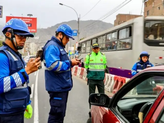 Envían al depósito a 105 vehículos informales con más de S/ 7 millones en multas