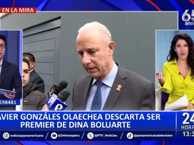 Javier González-Olaechea descarta ser premier de Boluarte: "Agradeceré no ahondar en rumores"