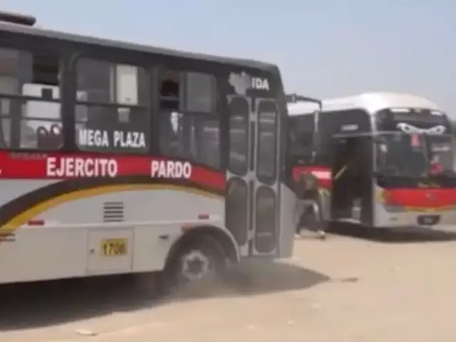 Carabayllo: delincuentes atacan a balazos bus repleto de pasajeros