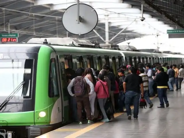 Hombre muere tras caer a rieles en la Línea 1 del Metro de Lima