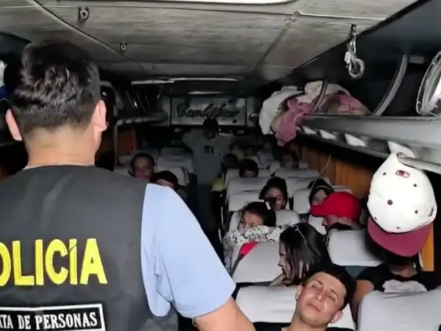 Tumbes: intervienen bus con 45 migrantes en situación irregular que pretendían llegar a Lima