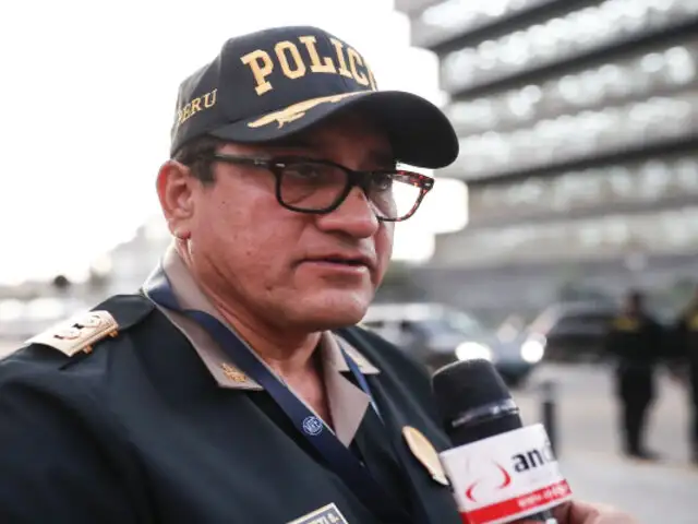 “No es necesario el uso de buses de la PNP”, indica general Iván Lizzetti en medio del paro