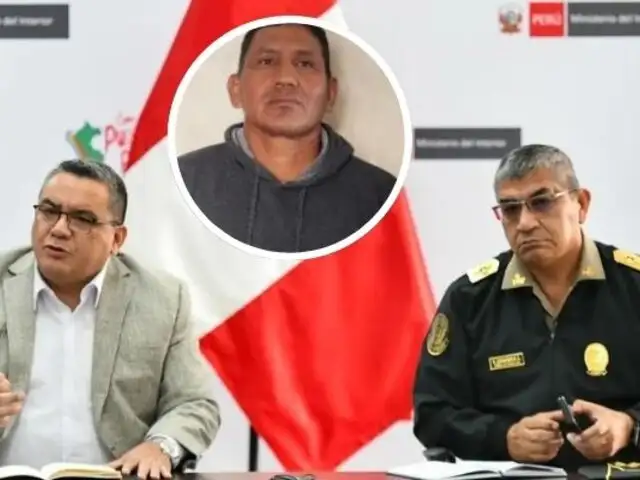 Víctor Zanabria: detención de Iván Quispe Palomino no fue por “error” de la PNP ni del ministro del Interior