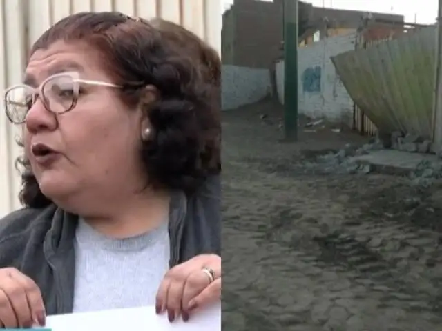 Surco: vecinos de La Ensenada denuncian peligro tras demolición de muro que separaba asentamiento humano