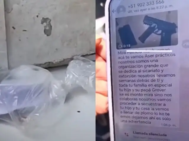 Extorsionan a familia por S/200 mil en Huancayo: delincuentes dejaron carta amenazante y dos balas