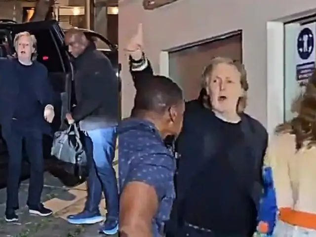 Paul McCartney ya está en Lima: Fans le dan una cálida bienvenida en su hotel