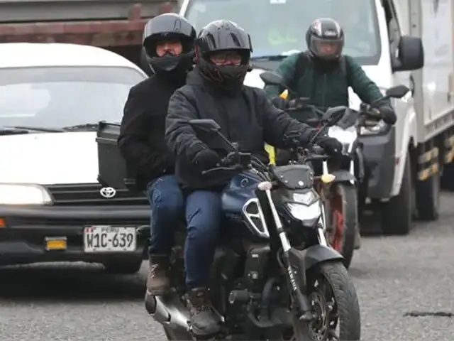 SJM: municipio informó que no se prohibirá traslado de dos personas en una misma motocicleta