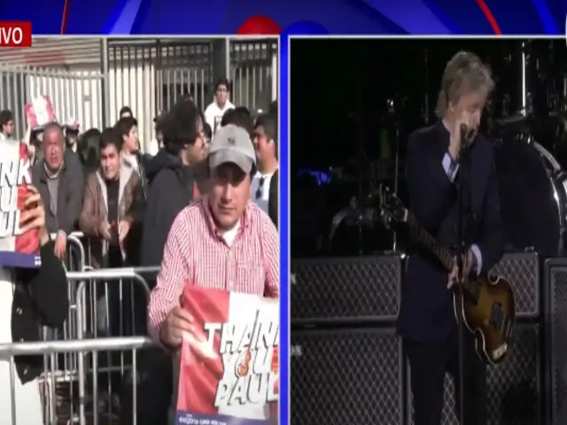 ¡Desde tempranas horas! Paul McCartney: fanáticos hacen largas colas para concierto