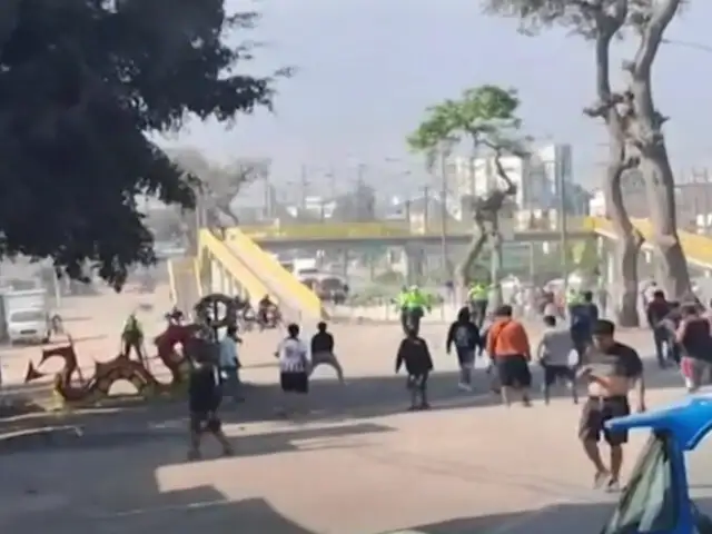 Puente Piedra: enfrentamiento entre barristas deja cuatro heridos