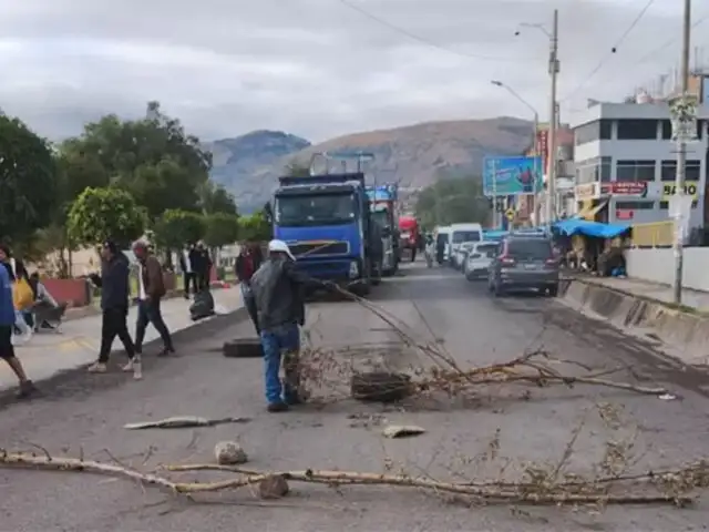 Ayacucho acata paro regional de 24 horas ante alarmante aumento de la inseguridad ciudadana