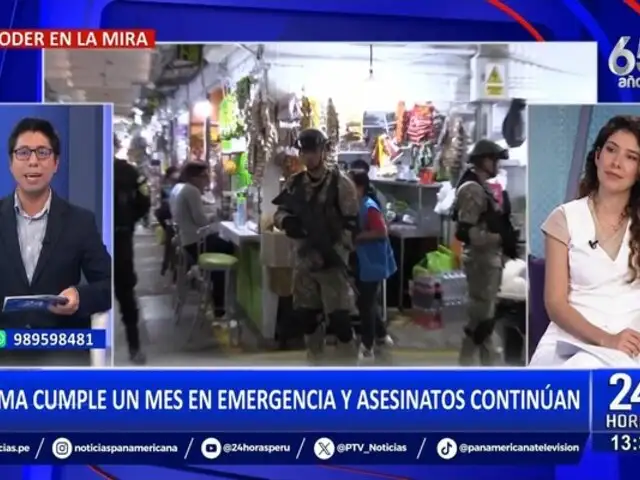 Violencia en Lima: aumentan los asesinatos a pesar del estado de emergencia