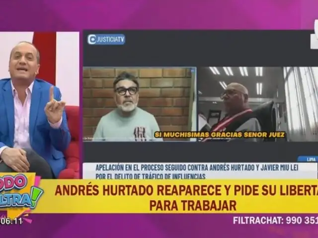 Kurt Villavicencio desmiente a Andrés Hurtado sobre su situación laboral