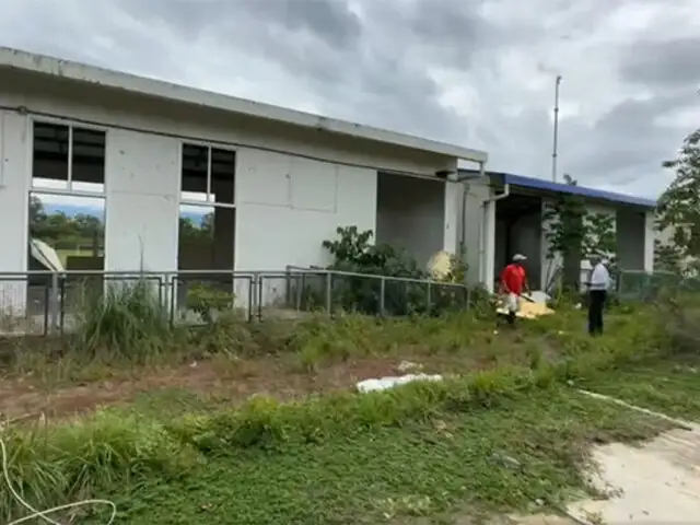 Se llevaron puertas y ventanas: ladrones desmantelan aulas prefabricadas de un colegio de Satipo