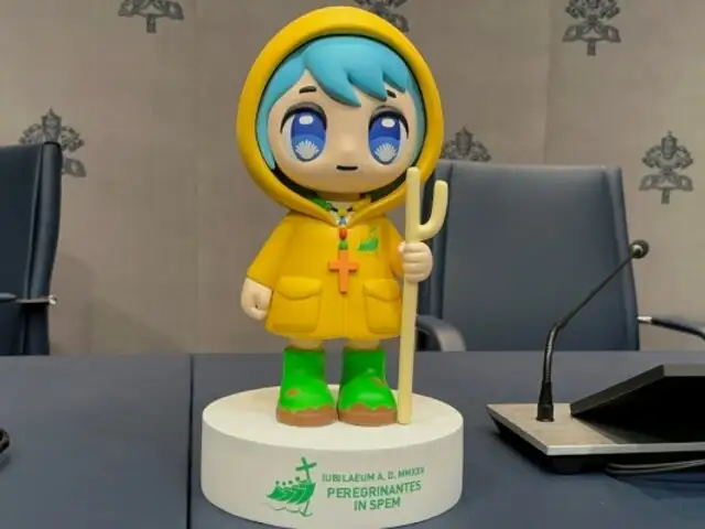 "Luce": conoce a la mascota de estilo anime que el Vaticano presenta para el Jubileo 2025