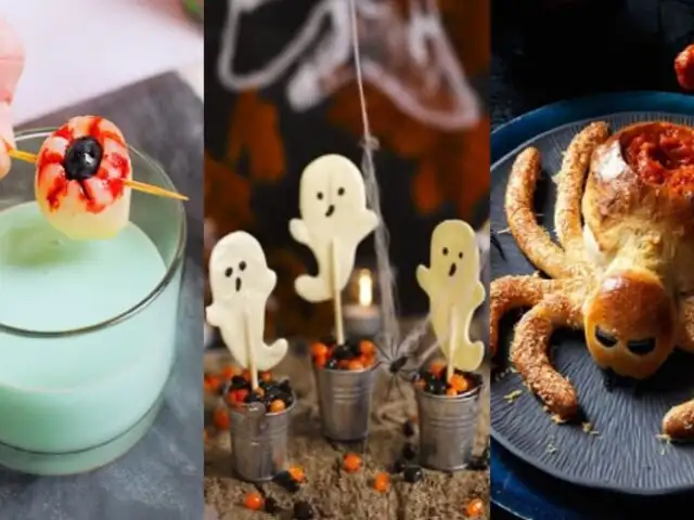 ¿Quieres lucirte este Halloween? sorprende con estas recetas originales y fáciles para una fiesta