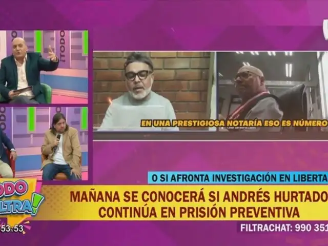 Andrés Hurtado podría regresar a la televisión si logra su libertad, asegura su abogado