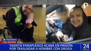 Taxista parapléjico acaba en prisión por trasladar a hombre con droga