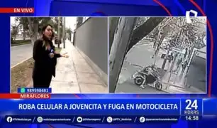 Joven sufre violento robo en Miraflores