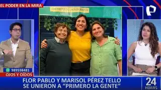 Flor Pablo y Marisol Pérez Tello se unen a partido ‘Primero la Gente’