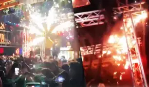 ¡Fueron minutos de terror!: Se registró amago de incendio en una discoteca de Chiclayo