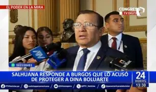 Eduardo Salhuana responde a Juan Burgos: "No hay que llegar a ese tipo de atribuciones"